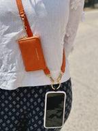 Save The Girls - Clip & Go Strap with Pouch Brushed Vegan Leather Collection