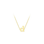 Maya J - Lower Case Mini Initial Necklaces
