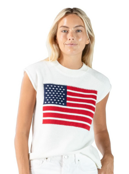American Flag Tank Top
