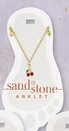 Sand and Stone Anklets