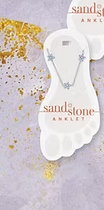 Sand and Stone Anklets