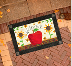 Apples and Sunflowers MatMate