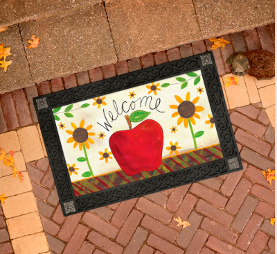 Apples and Sunflowers MatMate