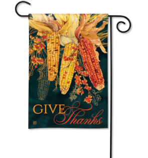 Autumn Corn Garden Flag