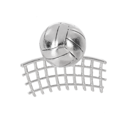 Set and Spike Volleyball Charm