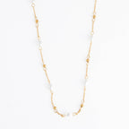Howard's - Waterproof Necklace 18" Pearl & Bead Station Narelle