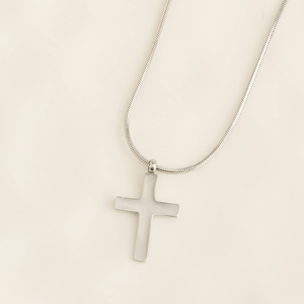 Howard's - Cross Necklace Snake Chain Waterproof Jewelry Narelle Dainty