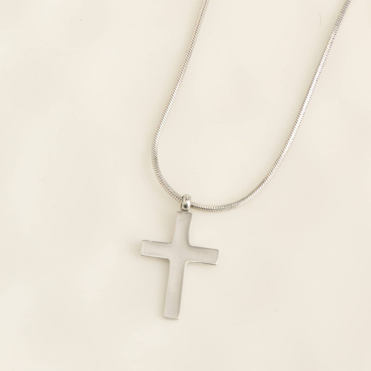 Howard's - Cross Necklace Snake Chain Waterproof Jewelry Narelle Dainty