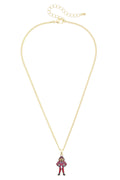 Canvas Style - Ohio State Buckeyes Enamel Icon Necklace