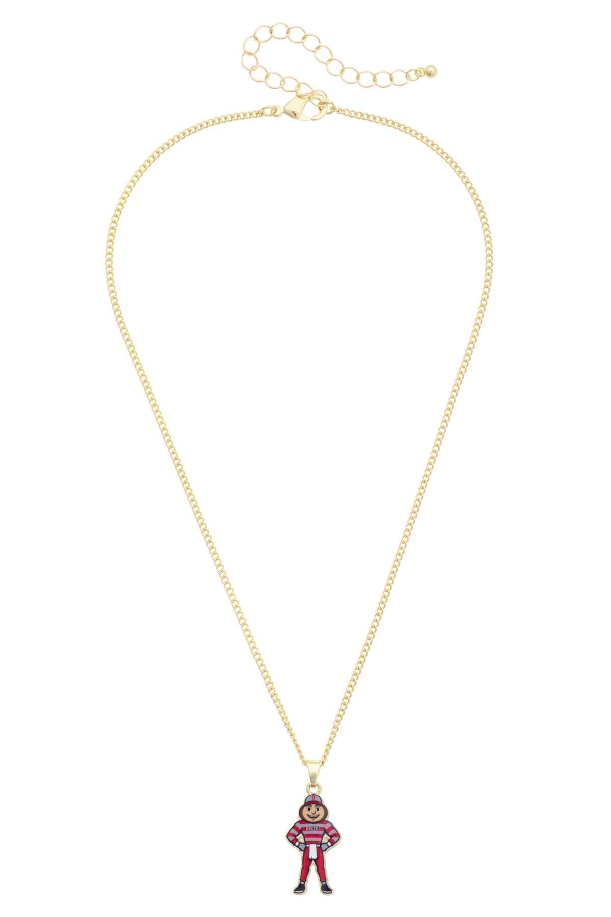 Canvas Style - Ohio State Buckeyes Enamel Icon Necklace