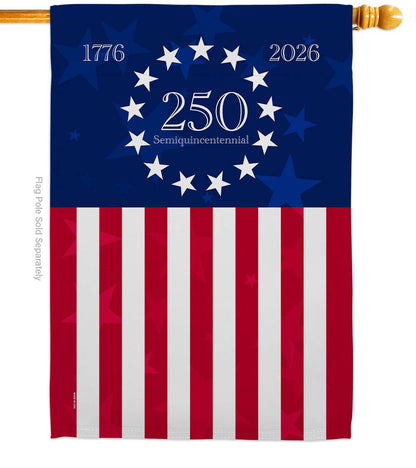 America 250 Semiquincentennial Betsy RossUSA Home Decor