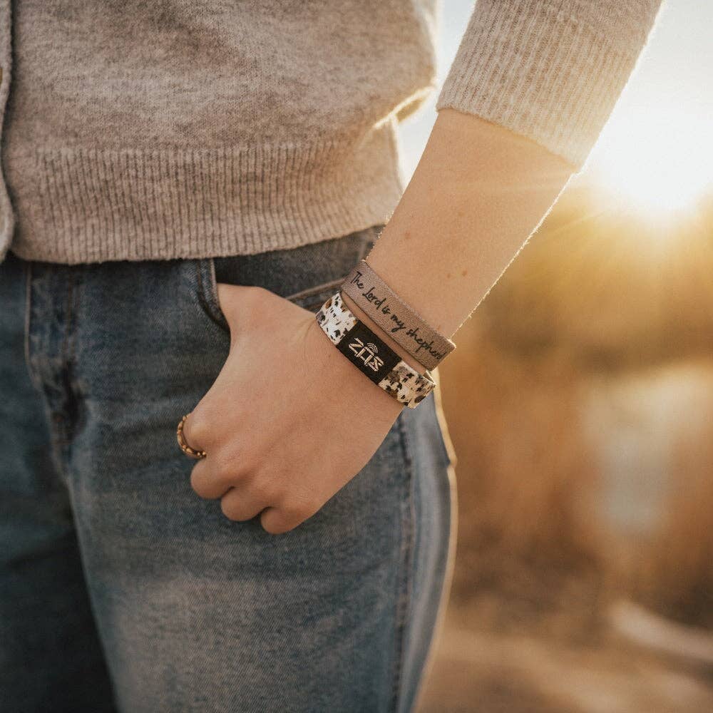 ZOX - The Lord Is My Shepherd Bible Verse Bracelet