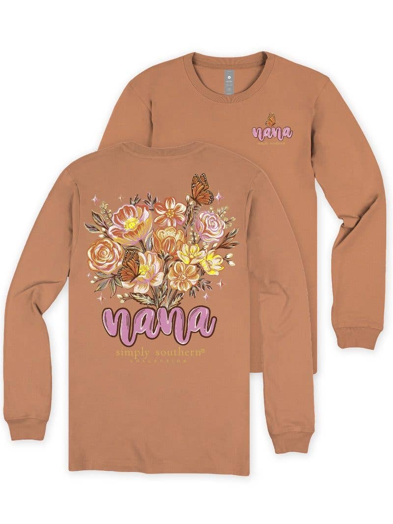 simply southern - Long Sleeve Nana T-Shirt