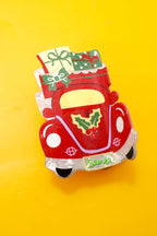 JOSSLYN by wall to wall - CHRISTMAS TREE SANTA SNOWMAN HAIR CLAW CLIPS |