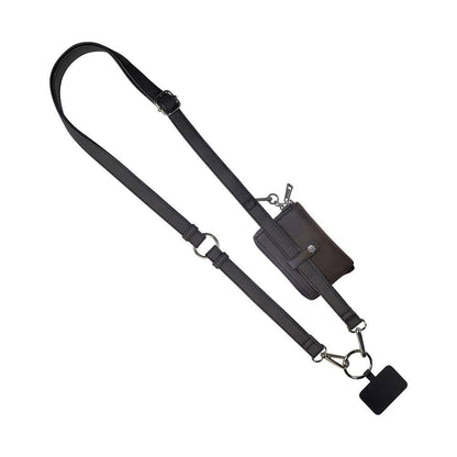 Save The Girls - Clip & Go Strap with Pouch Brushed Vegan Leather Collection