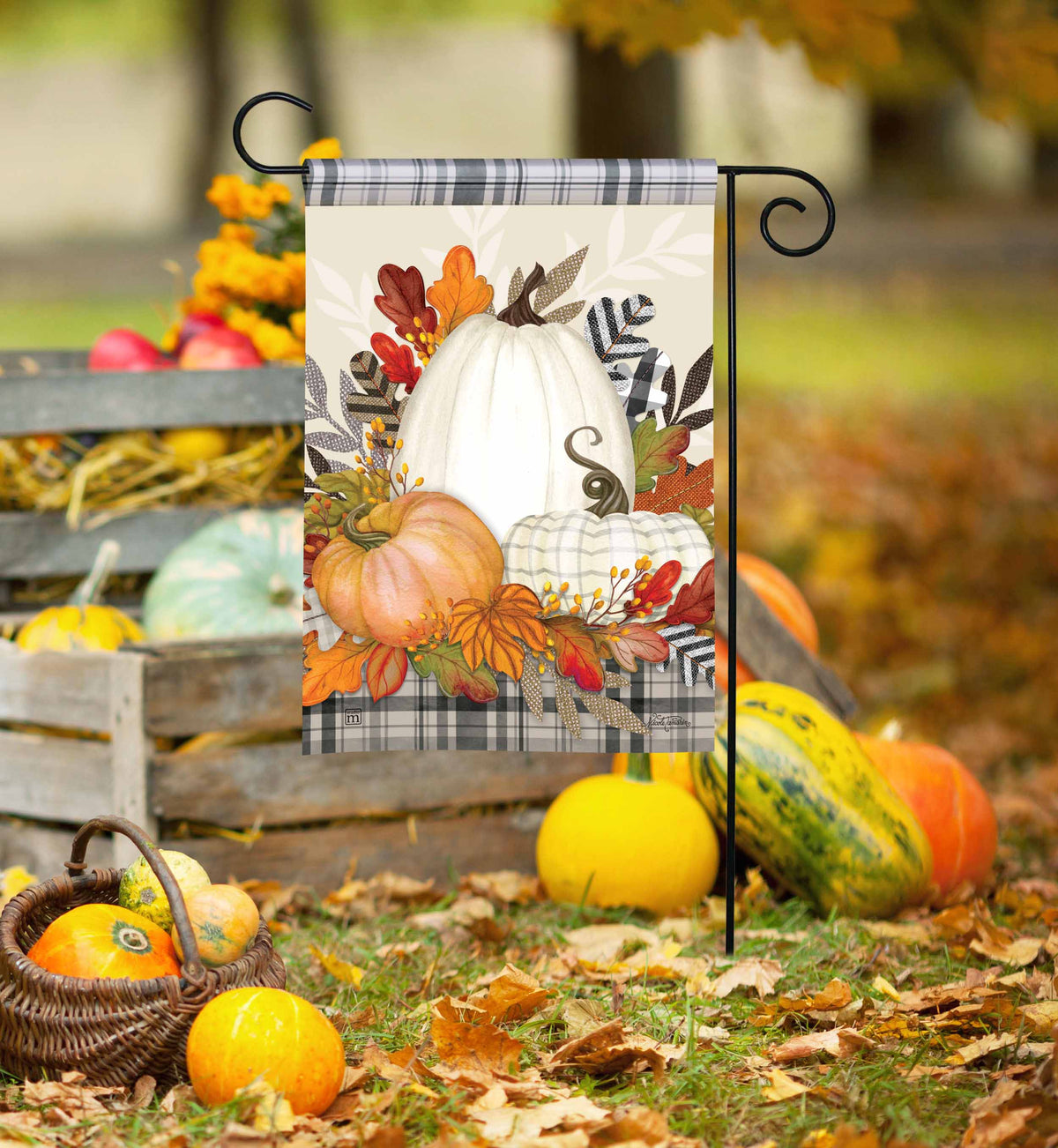 Studio M - Pumpkin Season Garden Flag