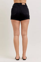 Judy Blue Jeans - HW Aurora Weekender Short Double Rolled Cuff