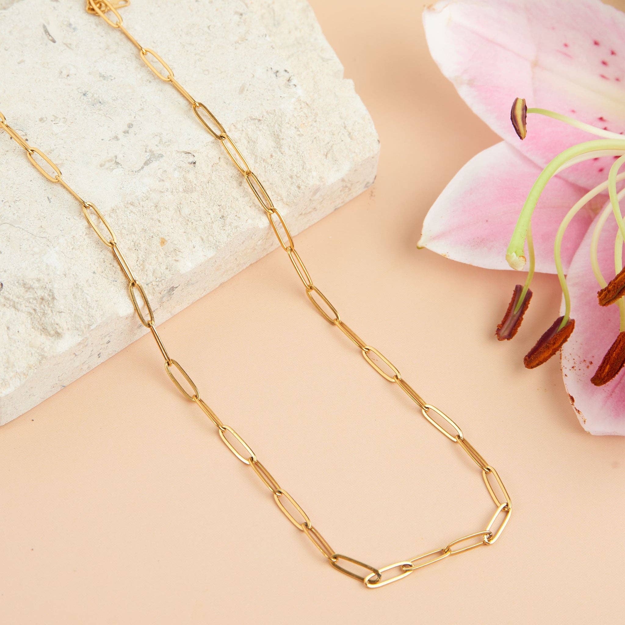 Howard's - Narelle Waterproof 18" Paperclip Chain Necklace