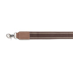 Myra Bag - Millingston Canvas Accessory Strap In Dark Brown