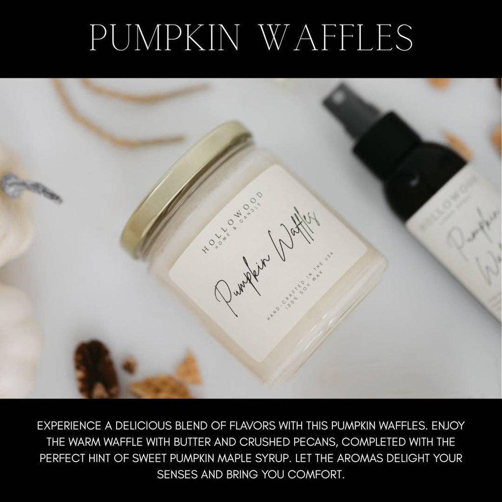 HOLLOWOOD FRAGRANCE - PUMPKIN WAFFLES | CANDLES