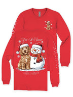 simply southern - Goldendoodle Snowman Long Sleeve T-Shirt