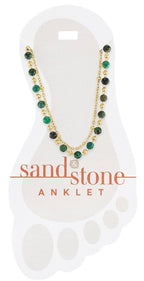 Sand and Stone Anklets