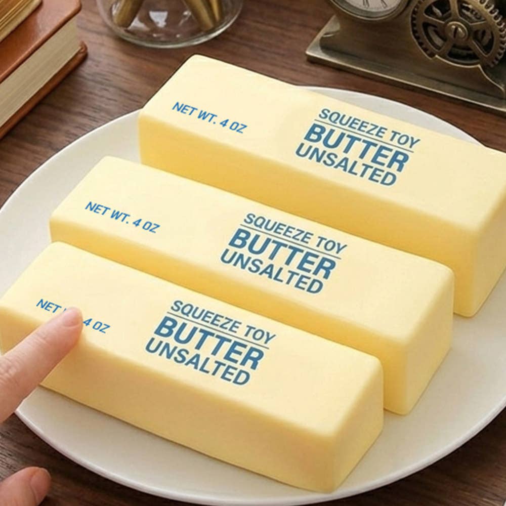 K-Wonderland - Butter Stress Ball – Soft & Slow-Rebound Squishy Toy