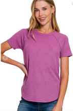 Softest BABY WAFFLE SHORT SLEEVE TOP