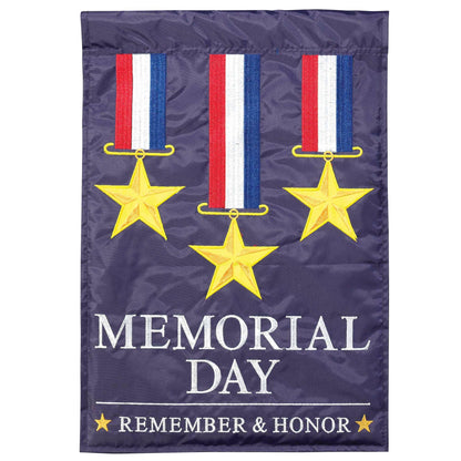 Magnolia - Flag Memorial Day Polyester 13x18