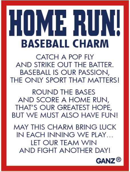 Home Run! Baseball Charm