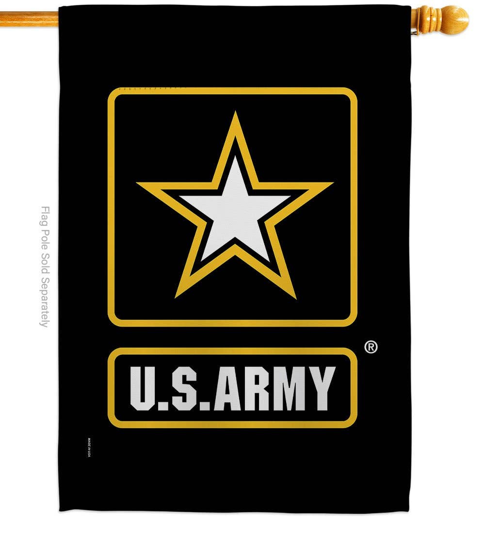 Two Group Flag Co - US Army Armed Forces Military Decor Flag