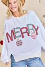 Merry Christmas Sweatshirt – Festive Holiday Pullover