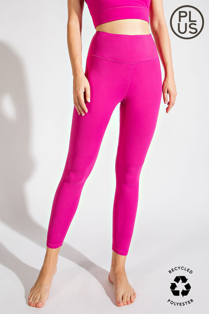 Rae Mode - PLUS SIZE BUTTER SOFT BASIC FULL LENGTH LEGGINGS