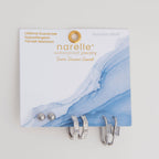 Howard's - Narelle Waterproof Rectangle Hoop Earring Trio