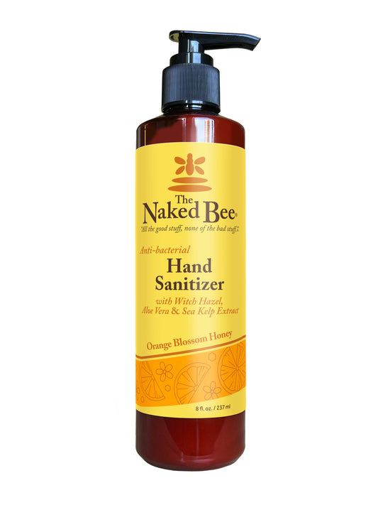 The Naked Bee - 8 oz Orange Blossom Honey Hand Sanitizer