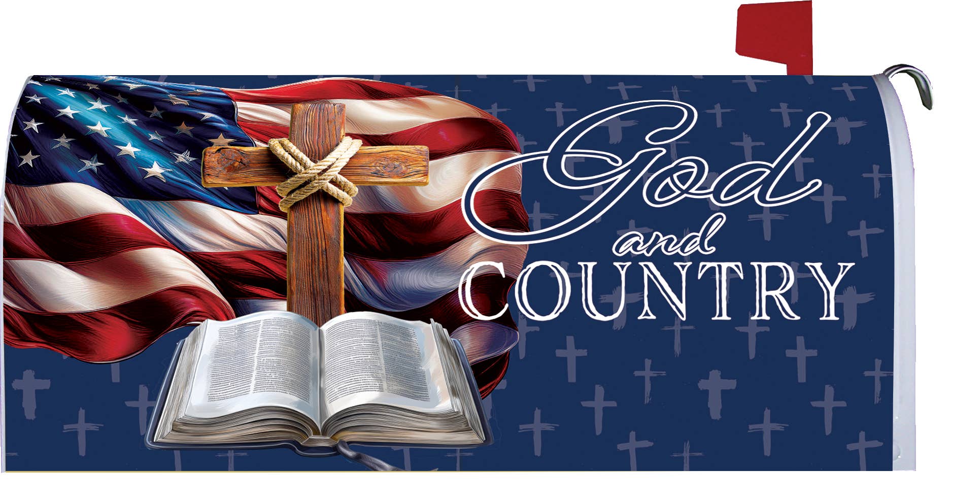 Mailbox Makeover-God and Country