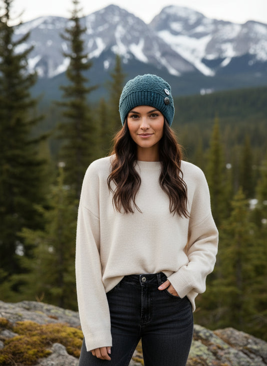 Ponytail Knit Hat