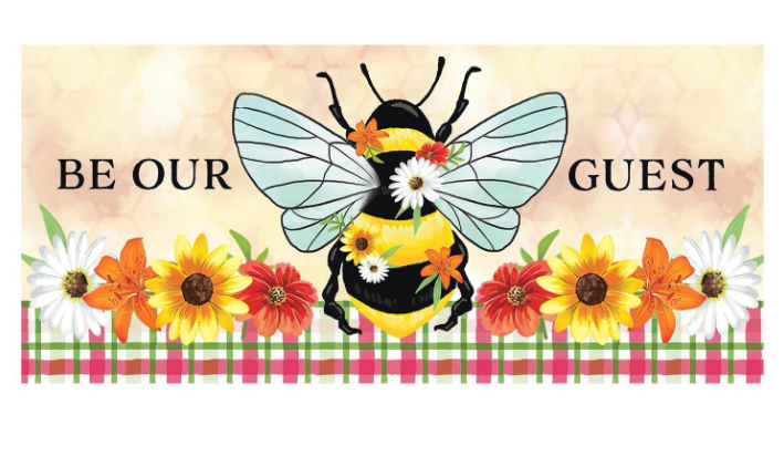 Bee Summer Sassafras Mat