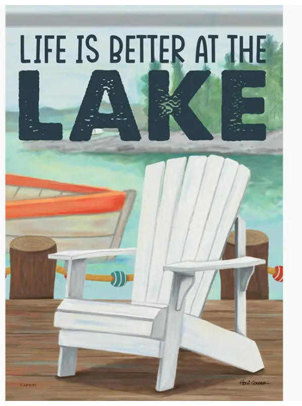 Better At Lake Flag
