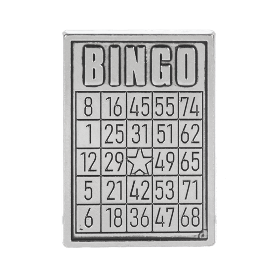 Best of Luck! Bingo Charm