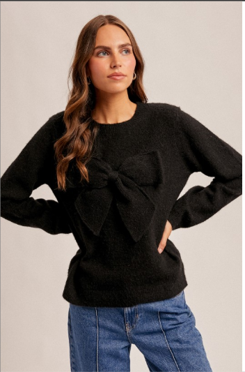 Donna Super Soft Bow Sweater