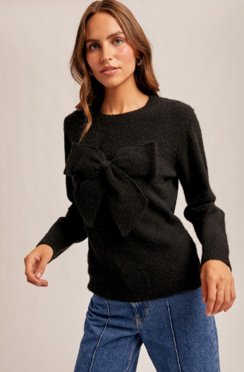 Donna Super Soft Bow Sweater