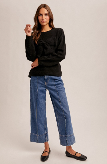 Donna Super Soft Bow Sweater