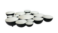 black and white bubble bowl