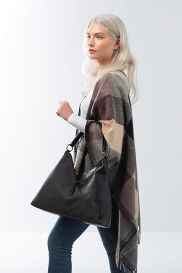 TWO TONE HOBO PURSE
