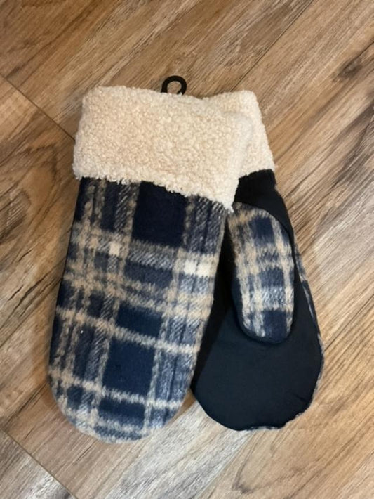 Plaid Mittens