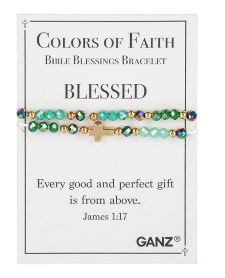 Colors of Faith Bible Blessings Bracelets