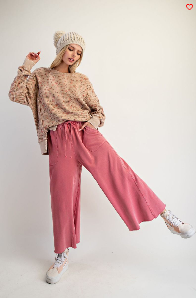 Easel Washed Terry Sweatpants