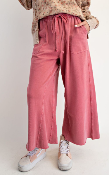 Easel Washed Terry Sweatpants