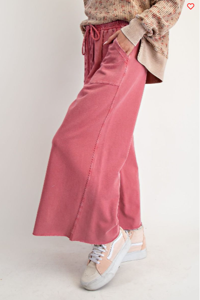 Easel Washed Terry Sweatpants